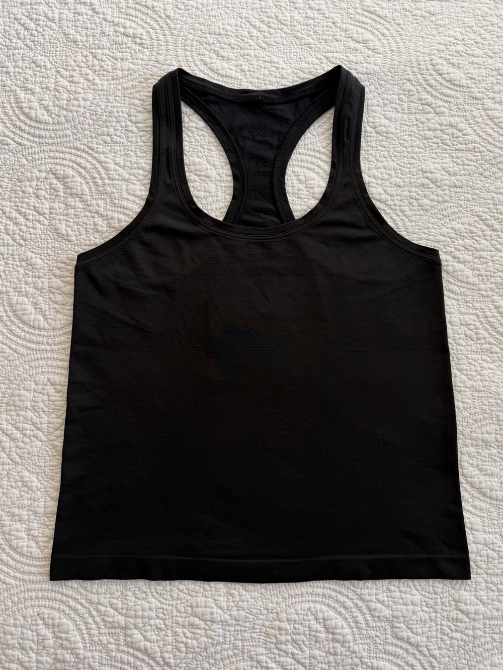 Lululemon Swiftly Tech 2.0 Waist Length Racerback Tank Black Size 6 Active Wear